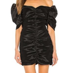 BARDOT Issey Mini Dress In Black